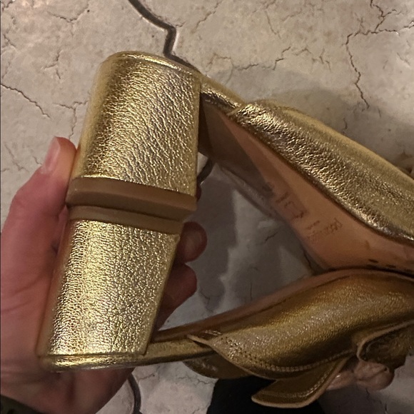 Pedro Garcia - Enna Heel in Gold size euro 37.5 - Picture 13 of 13